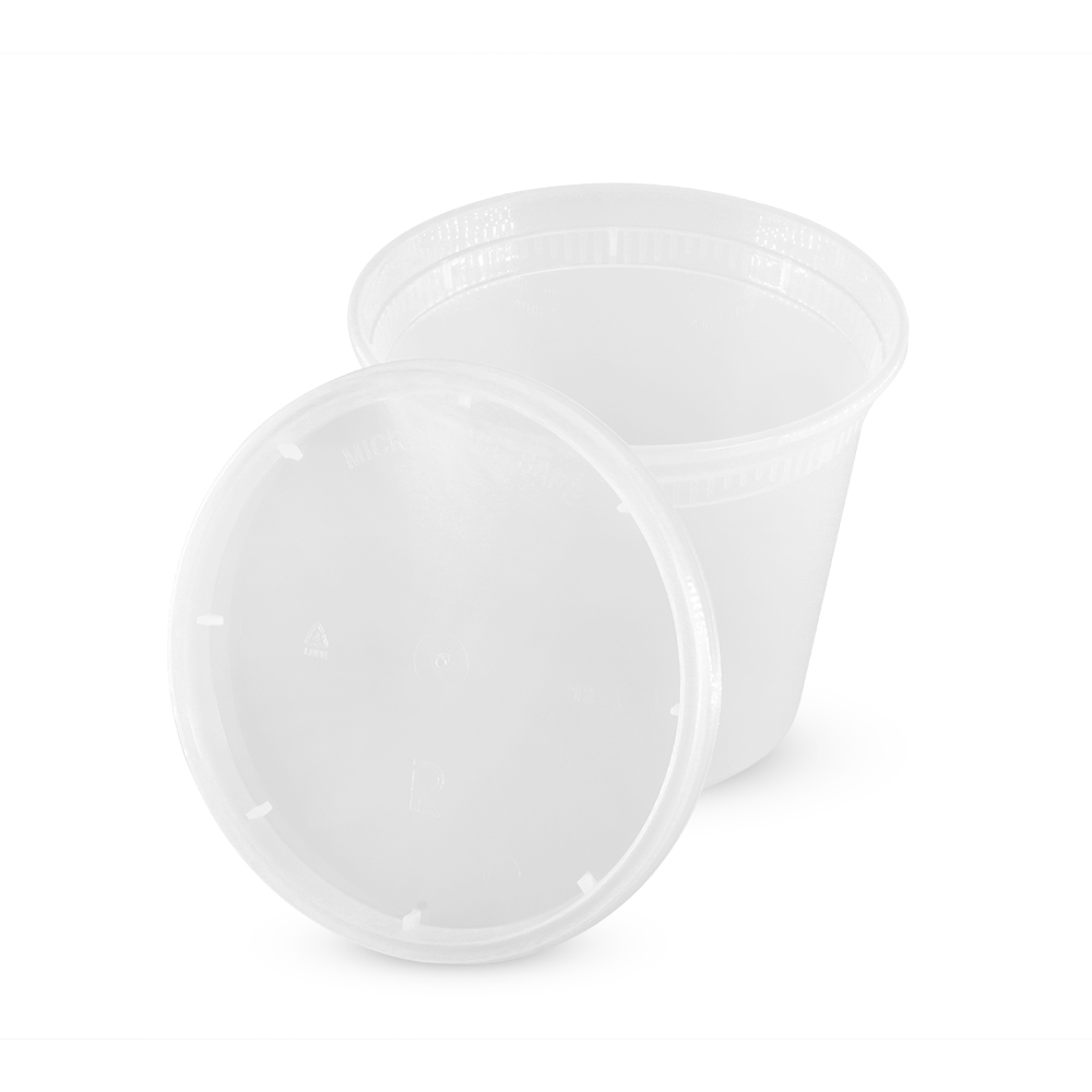 12oz Disposable Soup Mugs